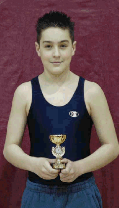 Altay and 3rd place trophy