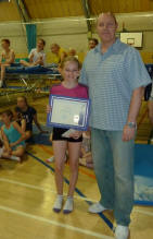 Katie receiving JP from Stuart